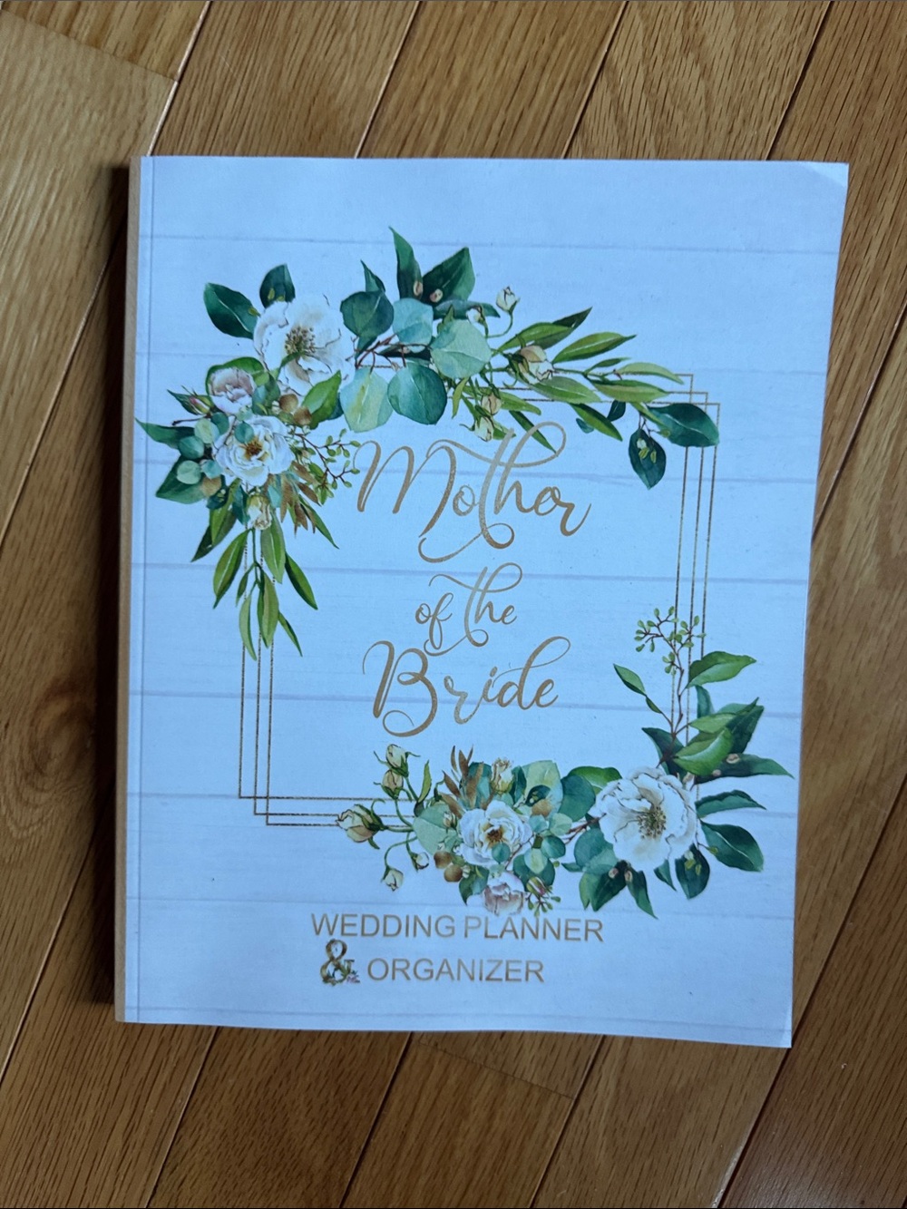 Mother of the Bride Wedding Planner & Organizer - Green Floral